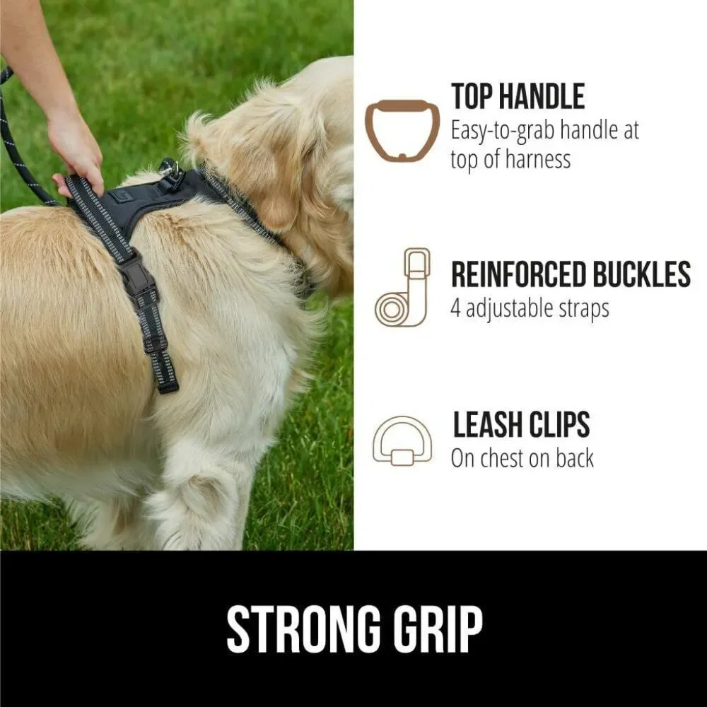 Gorilla Grip No Pull Comfortable Durable Dog Harness with Handle Sz S NWOT
